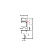BT30 - Rigid Tension and Compression Taper Holder - Big-tools Industrial Supply Tools for Metal Cutting